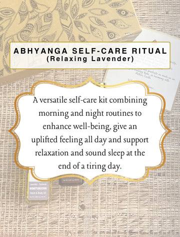 Abhyanga Selfcare Ritual (Relaxing Lavender) Parama Naturals